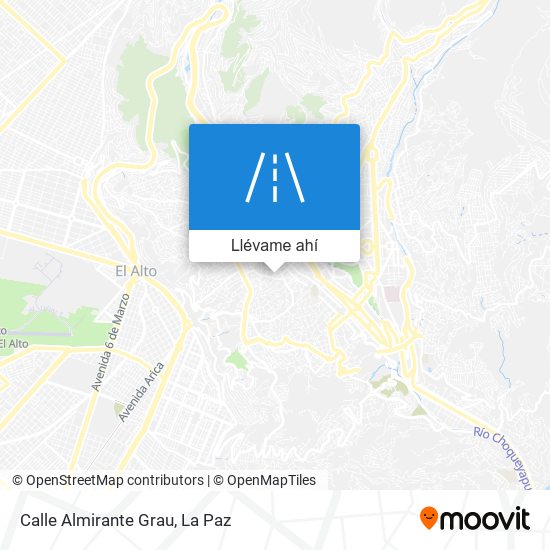 Mapa de Calle Almirante Grau