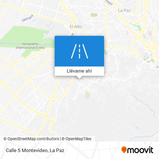 Mapa de Calle 5 Montevideo