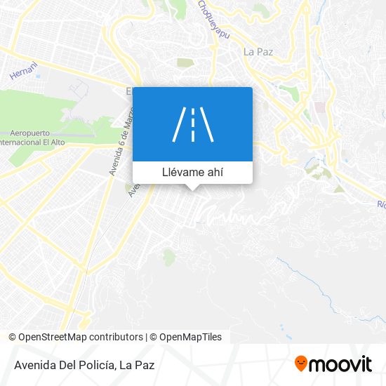 Mapa de Avenida Del Policía