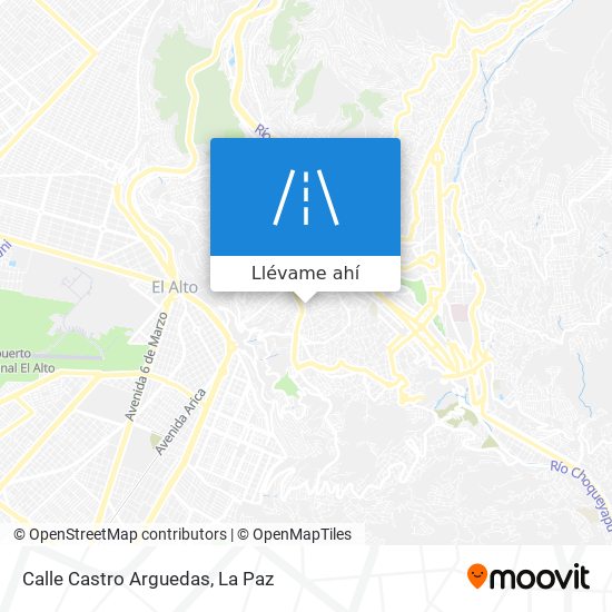 Mapa de Calle Castro Arguedas