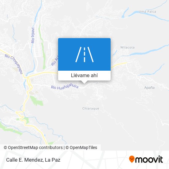 Mapa de Calle E. Mendez