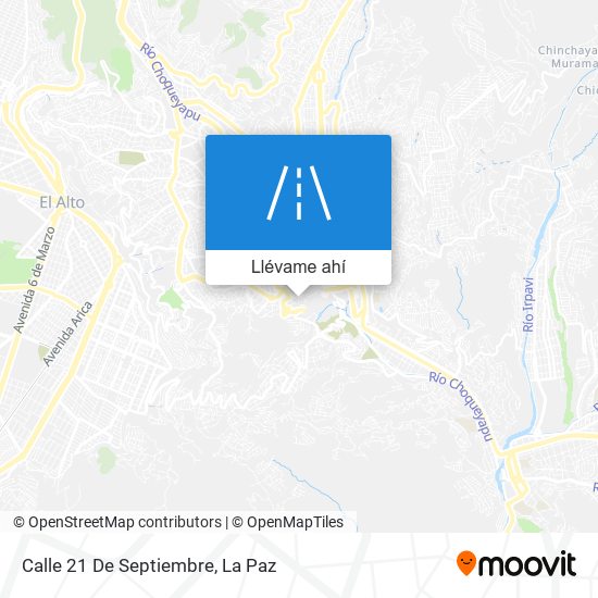 Mapa de Calle 21 De Septiembre