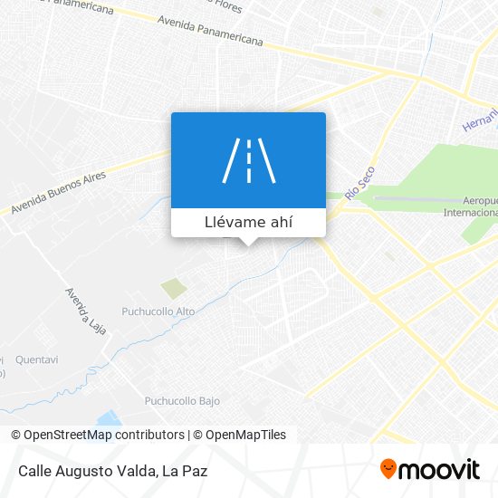 Mapa de Calle Augusto Valda