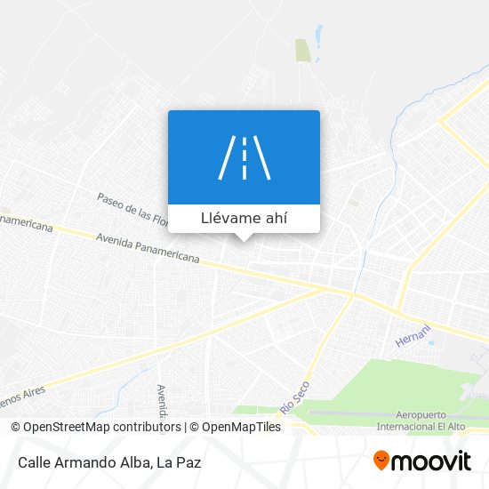 Mapa de Calle Armando Alba