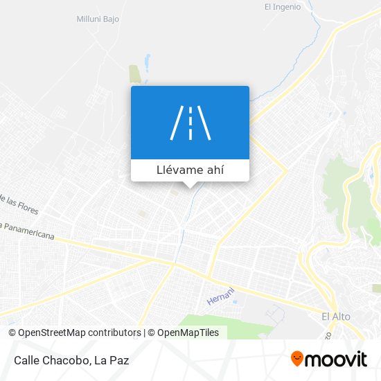 Mapa de Calle Chacobo