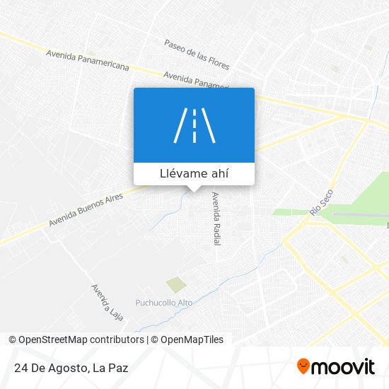 Mapa de 24 De Agosto