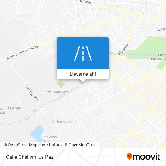 Mapa de Calle Challviri