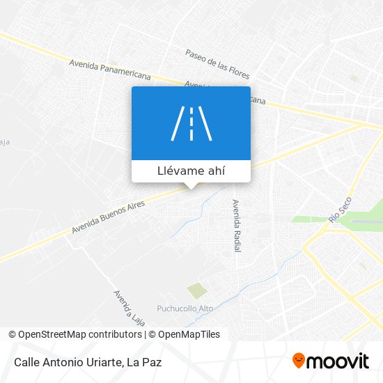 Mapa de Calle Antonio Uriarte