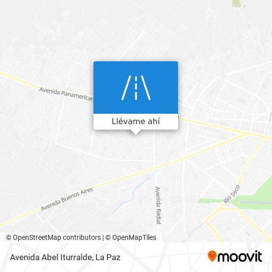 Mapa de Avenida Abel Iturralde