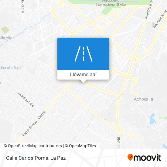 Mapa de Calle Carlos Poma