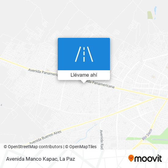 Mapa de Avenida Manco Kapac