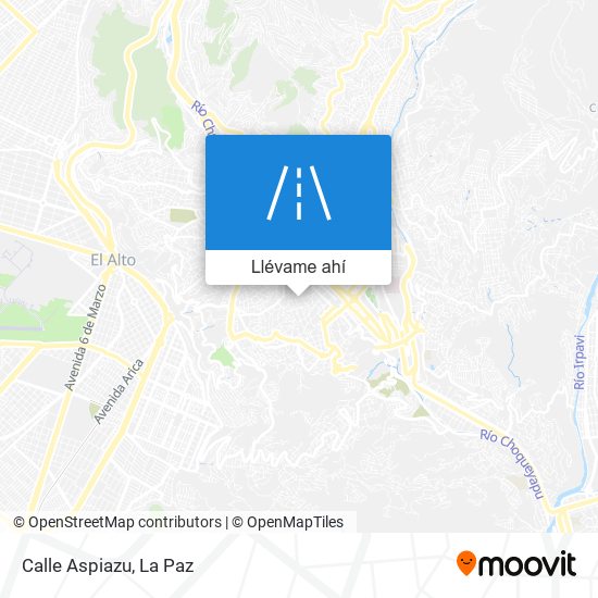 Mapa de Calle Aspiazu