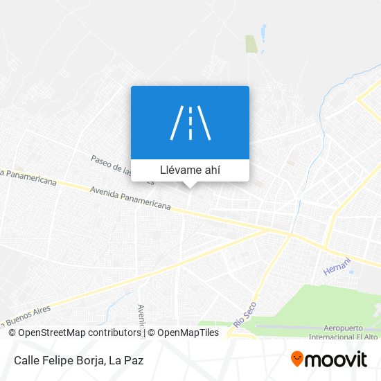 Mapa de Calle Felipe Borja