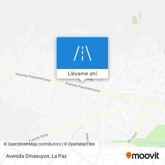 Mapa de Avenida Omasuyos