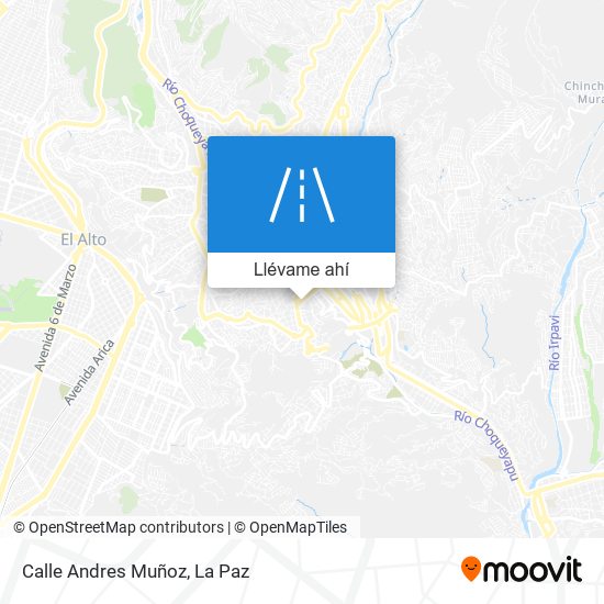 Mapa de Calle Andres Muñoz