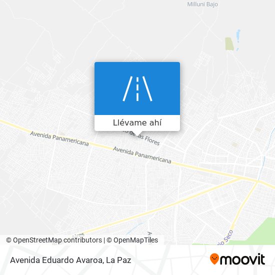 Mapa de Avenida Eduardo Avaroa