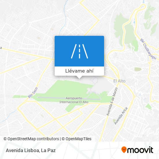 Mapa de Avenida Lisboa