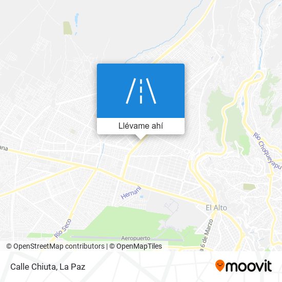 Mapa de Calle Chiuta