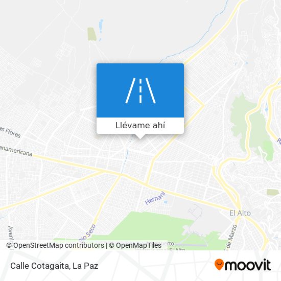 Mapa de Calle Cotagaita
