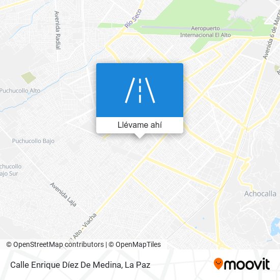 Mapa de Calle Enrique Díez De Medina