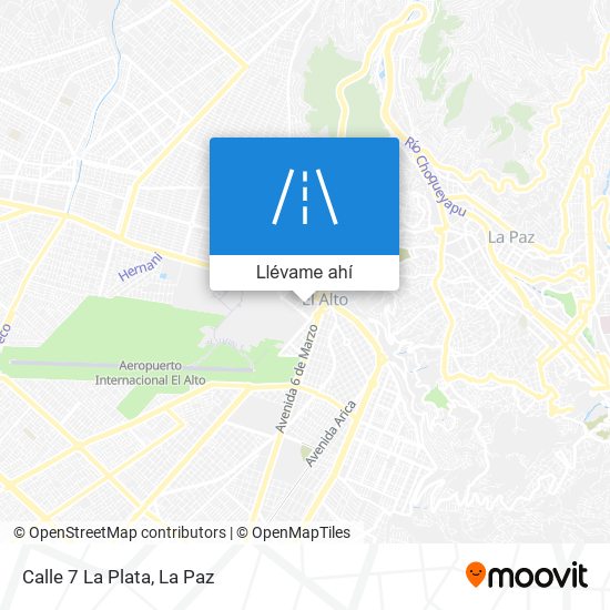 Mapa de Calle 7 La Plata