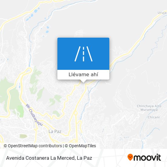 Mapa de Avenida Costanera La Merced