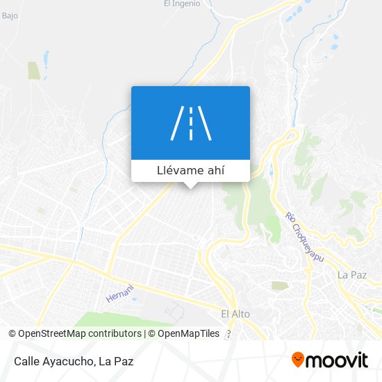 Mapa de Calle Ayacucho