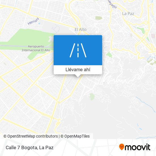Mapa de Calle 7 Bogota