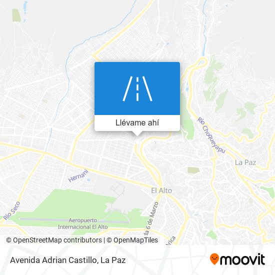 Mapa de Avenida Adrian Castillo