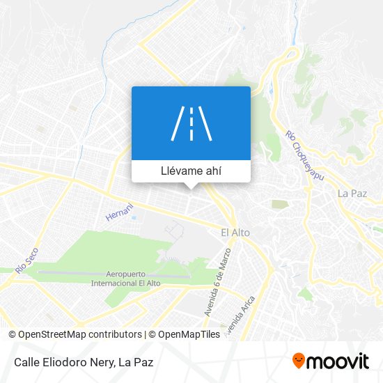 Mapa de Calle Eliodoro Nery