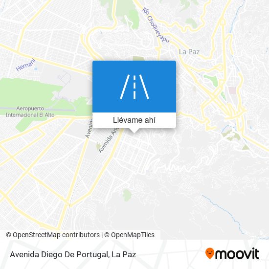 Mapa de Avenida Diego De Portugal