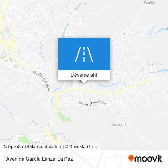 Mapa de Avenida García Lanza