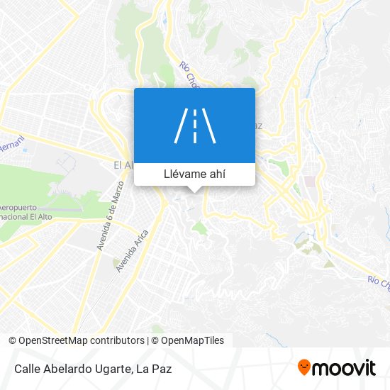 Mapa de Calle Abelardo Ugarte