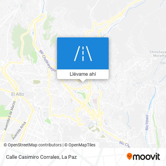 Mapa de Calle Casimiro Corrales