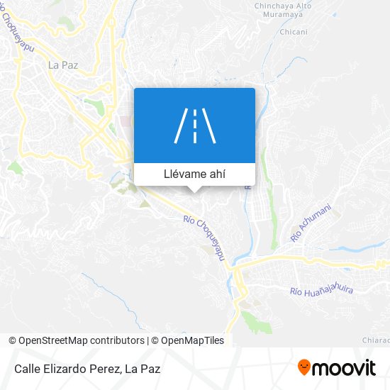 Mapa de Calle Elizardo Perez