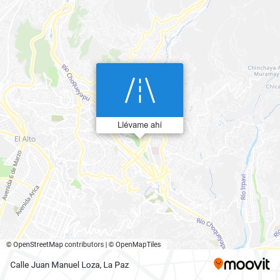 Mapa de Calle Juan Manuel Loza