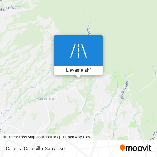 Mapa de Calle La Callecilla