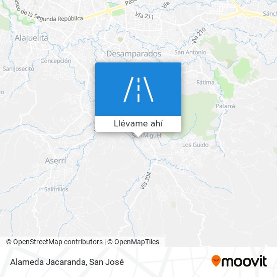 Mapa de Alameda Jacaranda