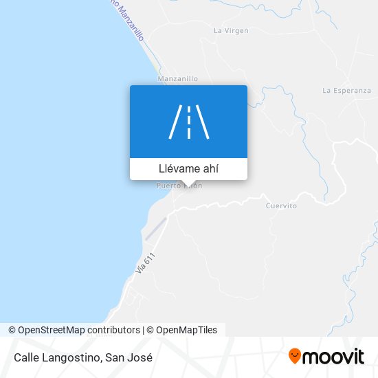 Mapa de Calle Langostino