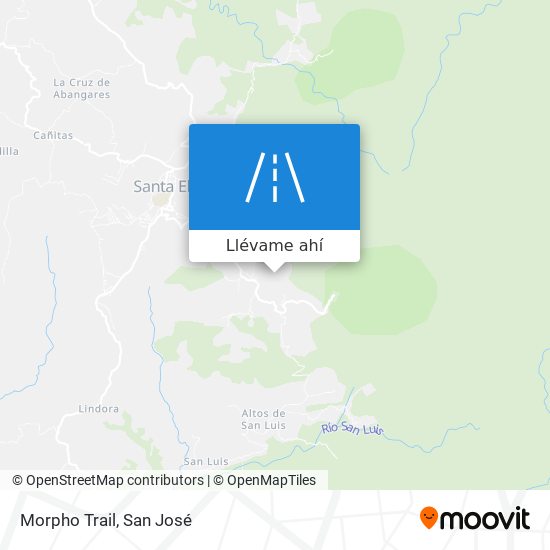 Mapa de Morpho Trail