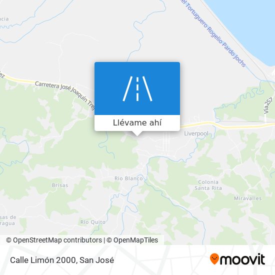 Mapa de Calle Limón 2000