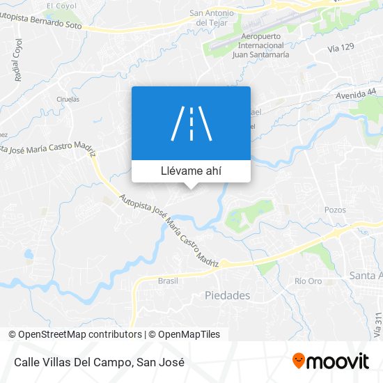 Mapa de Calle Villas Del Campo