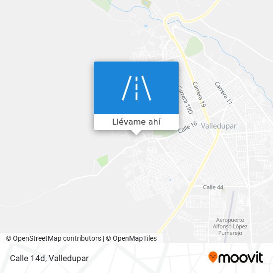 Mapa de Calle 14d