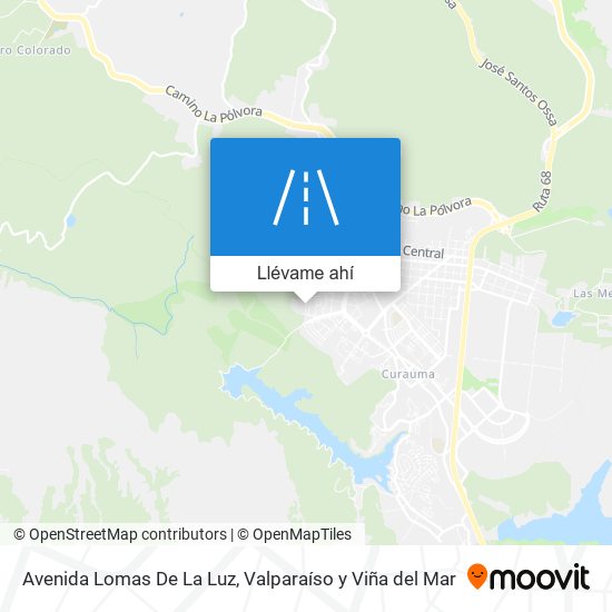 Mapa de Avenida Lomas De La Luz