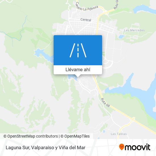 Mapa de Laguna Sur