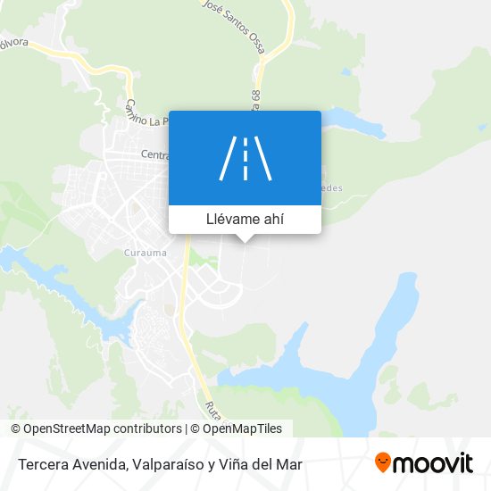 Mapa de Tercera Avenida