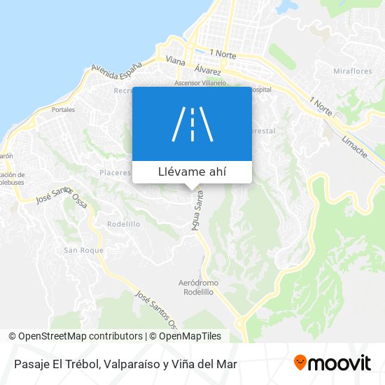 Mapa de Pasaje El Trébol