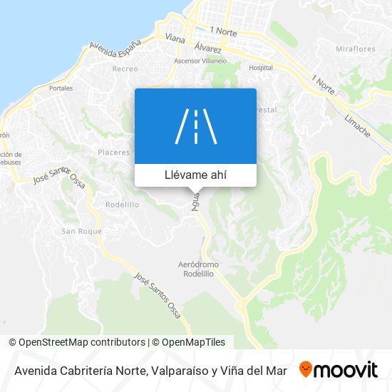 Mapa de Avenida Cabritería Norte