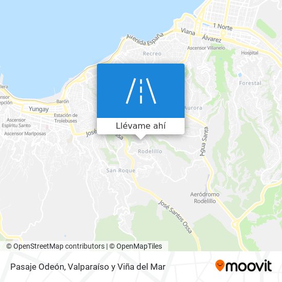 Mapa de Pasaje Odeón