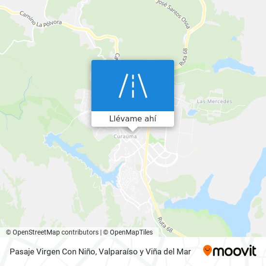 Mapa de Pasaje Virgen Con Niño